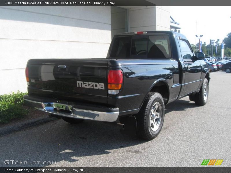 Black / Gray 2000 Mazda B-Series Truck B2500 SE Regular Cab