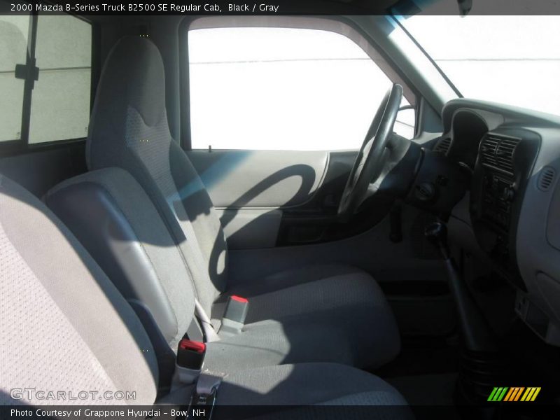 Black / Gray 2000 Mazda B-Series Truck B2500 SE Regular Cab