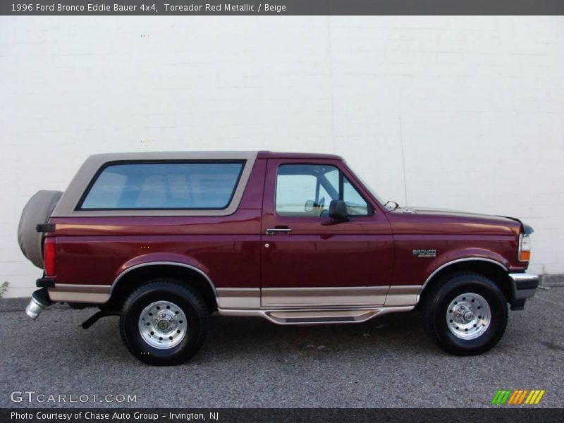 Toreador Red Metallic / Beige 1996 Ford Bronco Eddie Bauer 4x4