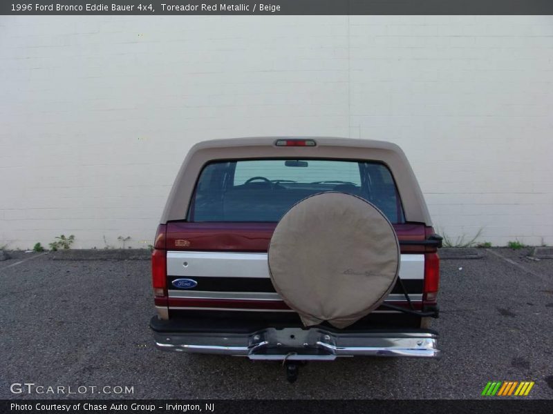 Toreador Red Metallic / Beige 1996 Ford Bronco Eddie Bauer 4x4