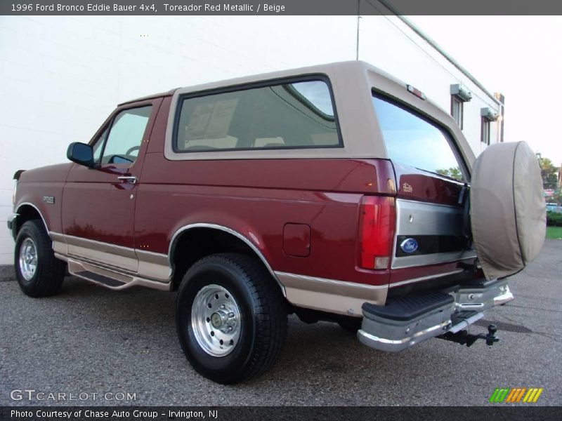 Toreador Red Metallic / Beige 1996 Ford Bronco Eddie Bauer 4x4