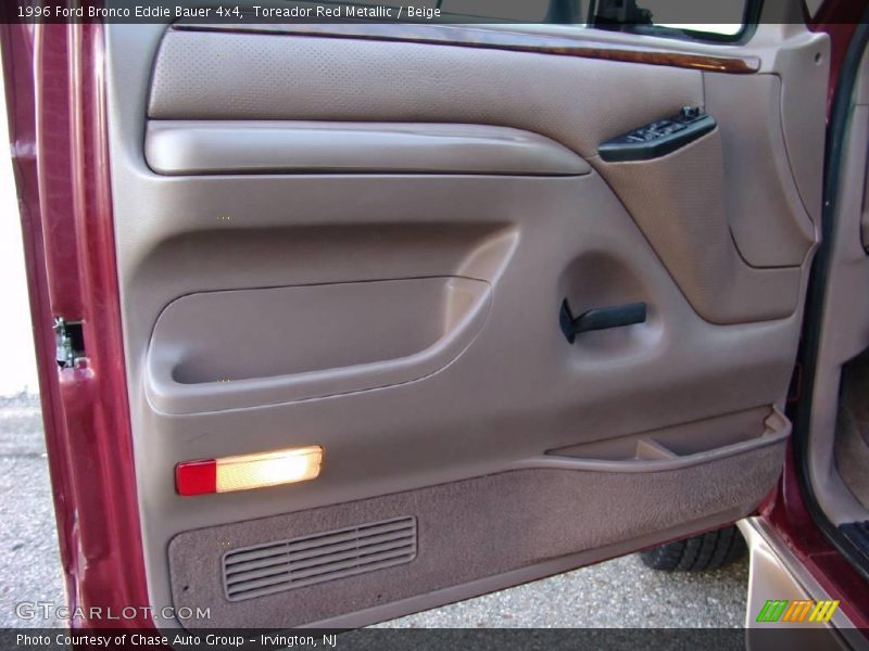 Toreador Red Metallic / Beige 1996 Ford Bronco Eddie Bauer 4x4