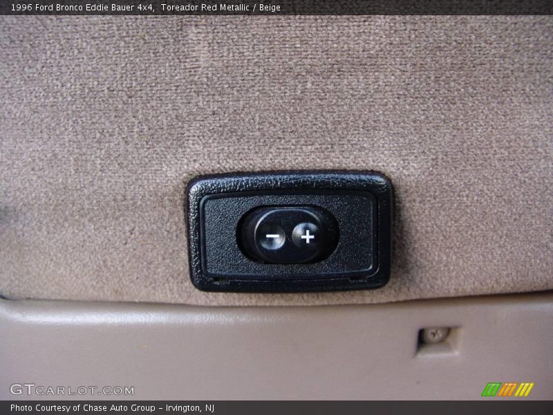 Toreador Red Metallic / Beige 1996 Ford Bronco Eddie Bauer 4x4