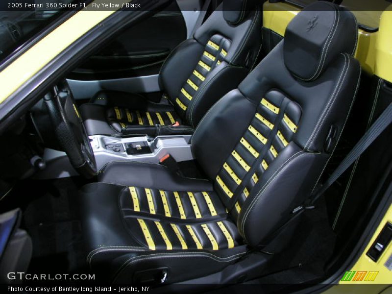  2005 360 Spider F1 Black Interior