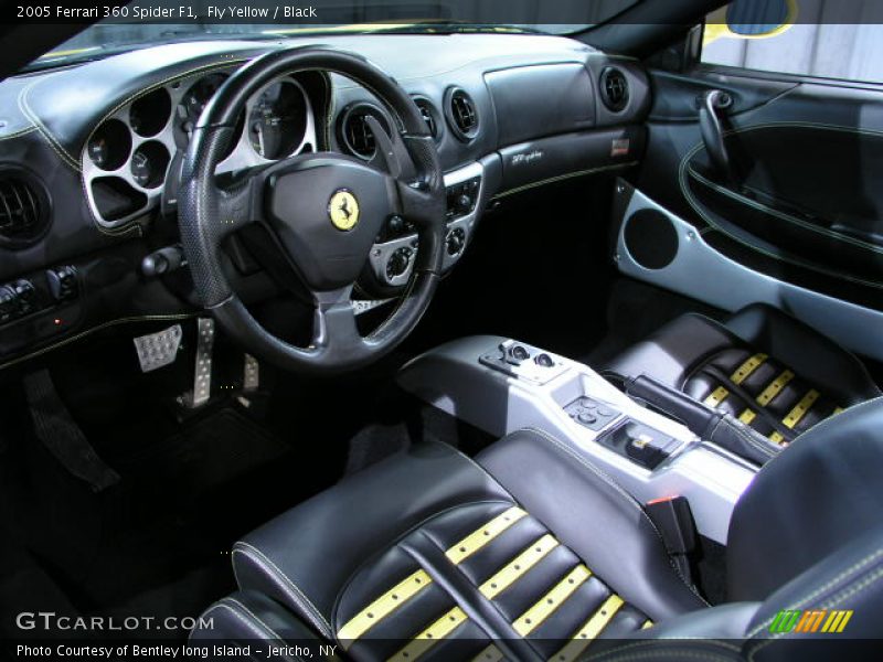 Black Interior - 2005 360 Spider F1 