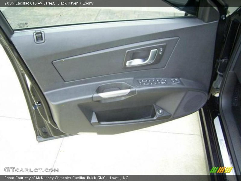 Black Raven / Ebony 2006 Cadillac CTS -V Series