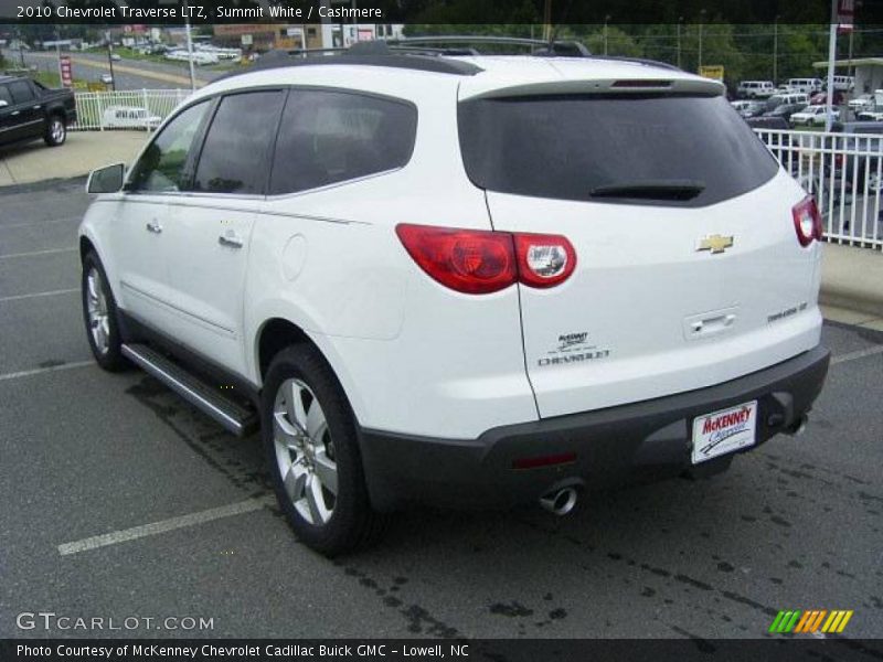 Summit White / Cashmere 2010 Chevrolet Traverse LTZ