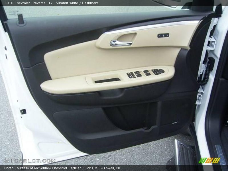 Summit White / Cashmere 2010 Chevrolet Traverse LTZ