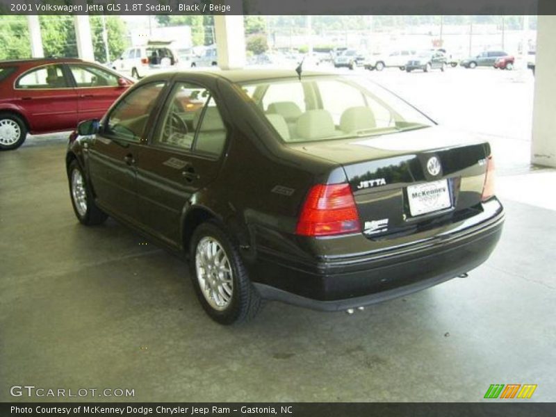Black / Beige 2001 Volkswagen Jetta GLS 1.8T Sedan