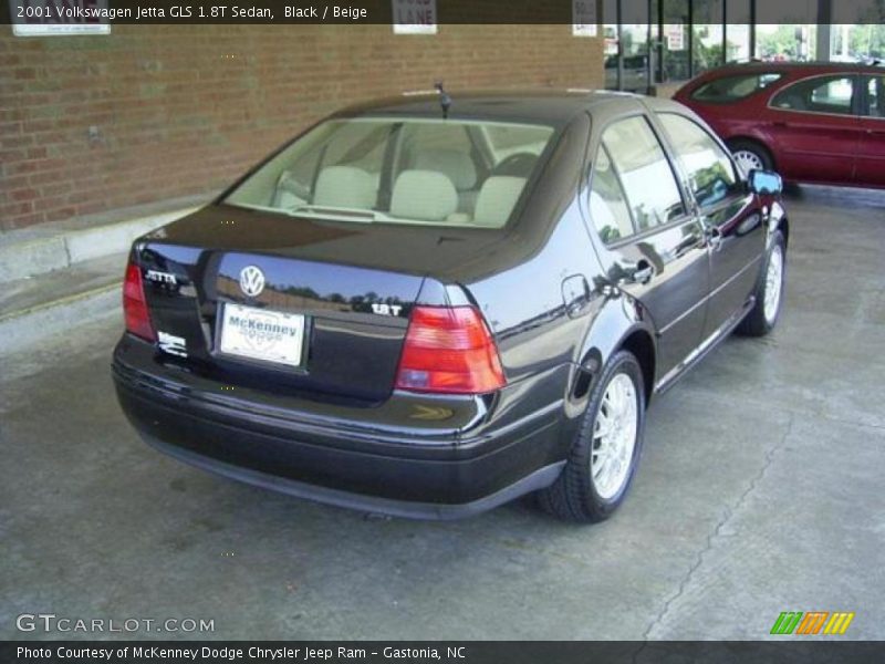 Black / Beige 2001 Volkswagen Jetta GLS 1.8T Sedan
