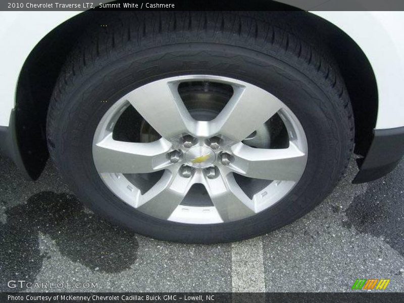 Summit White / Cashmere 2010 Chevrolet Traverse LTZ