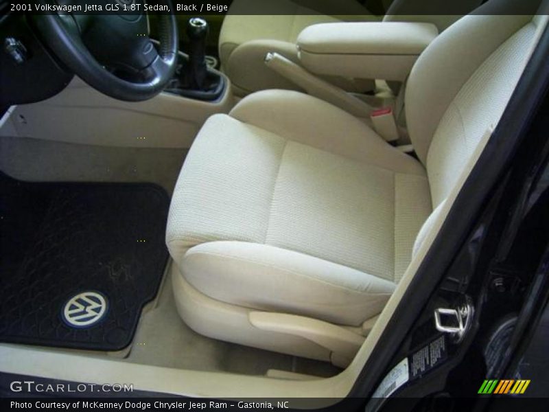 Black / Beige 2001 Volkswagen Jetta GLS 1.8T Sedan