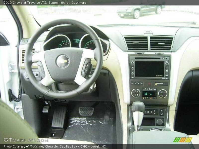 Summit White / Cashmere 2010 Chevrolet Traverse LTZ