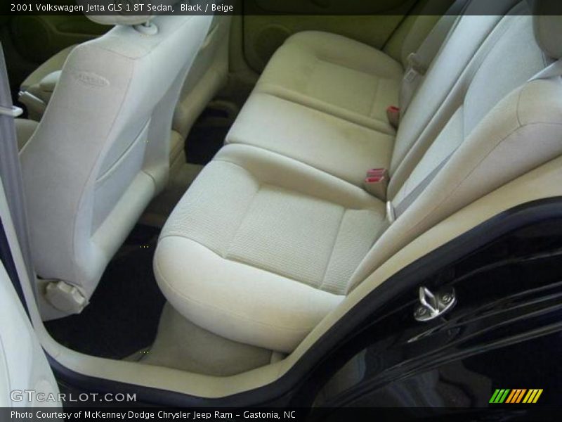 Black / Beige 2001 Volkswagen Jetta GLS 1.8T Sedan