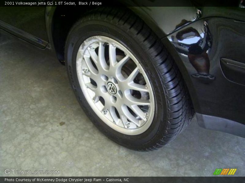 Black / Beige 2001 Volkswagen Jetta GLS 1.8T Sedan