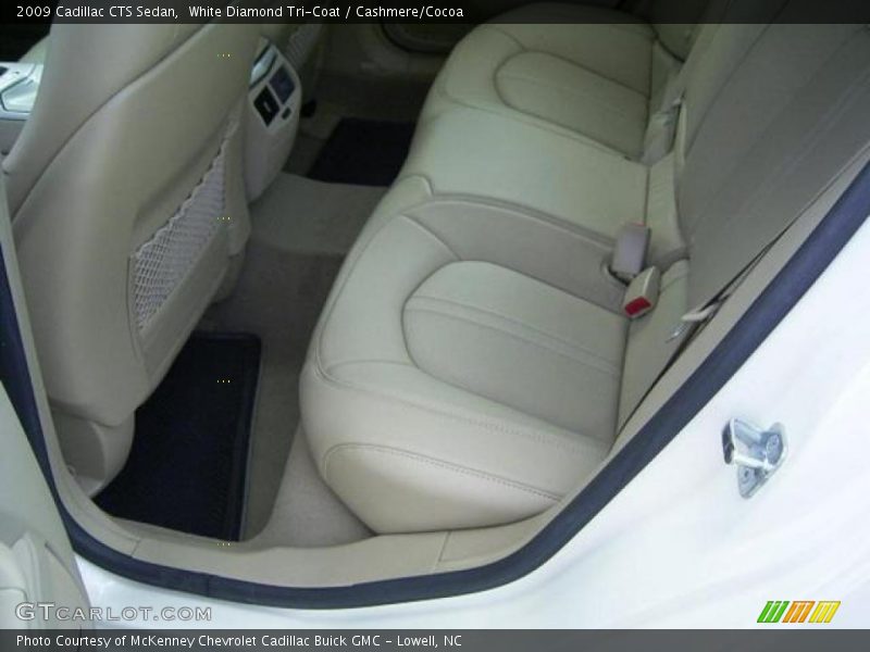 White Diamond Tri-Coat / Cashmere/Cocoa 2009 Cadillac CTS Sedan