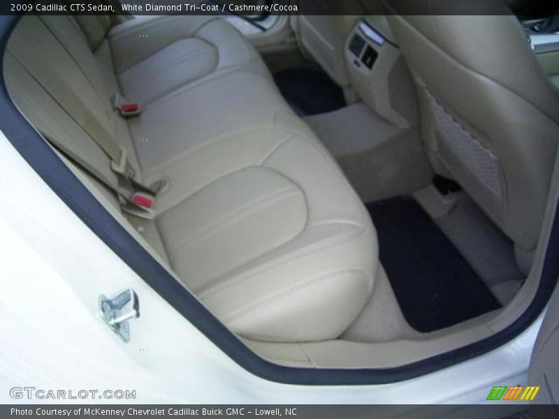 White Diamond Tri-Coat / Cashmere/Cocoa 2009 Cadillac CTS Sedan