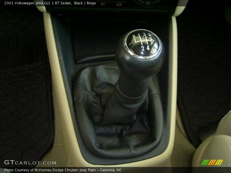 Black / Beige 2001 Volkswagen Jetta GLS 1.8T Sedan