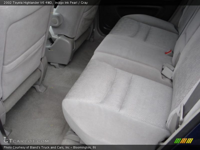 Indigo Ink Pearl / Gray 2002 Toyota Highlander V6 4WD