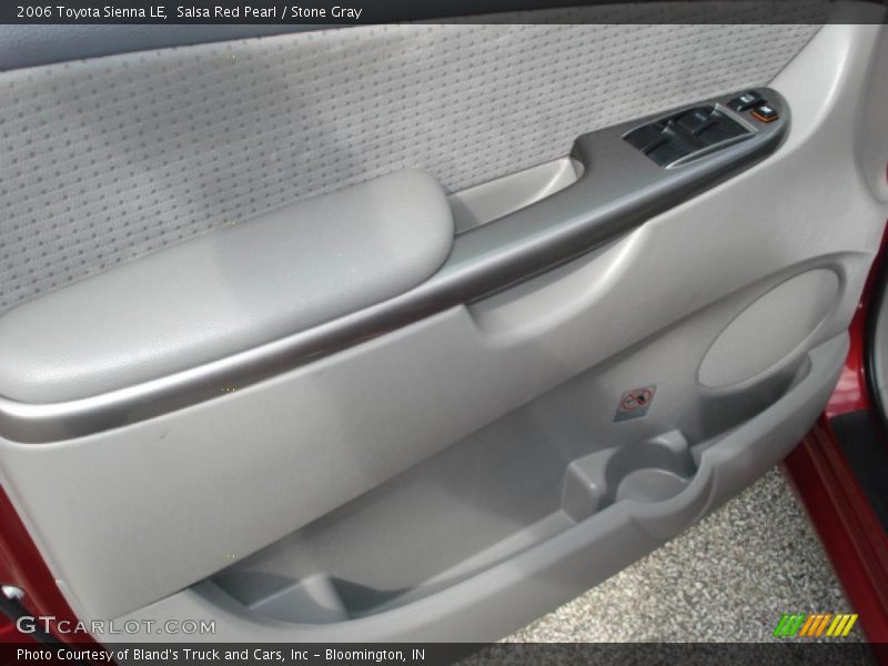 Salsa Red Pearl / Stone Gray 2006 Toyota Sienna LE