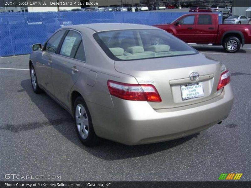 Desert Sand Mica / Bisque 2007 Toyota Camry LE
