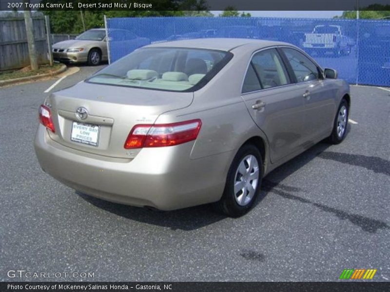 Desert Sand Mica / Bisque 2007 Toyota Camry LE
