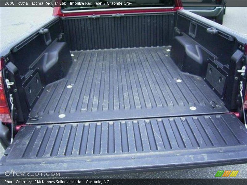 Impulse Red Pearl / Graphite Gray 2008 Toyota Tacoma Regular Cab