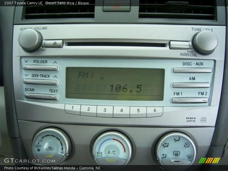Desert Sand Mica / Bisque 2007 Toyota Camry LE