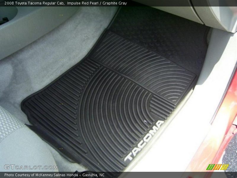 Impulse Red Pearl / Graphite Gray 2008 Toyota Tacoma Regular Cab