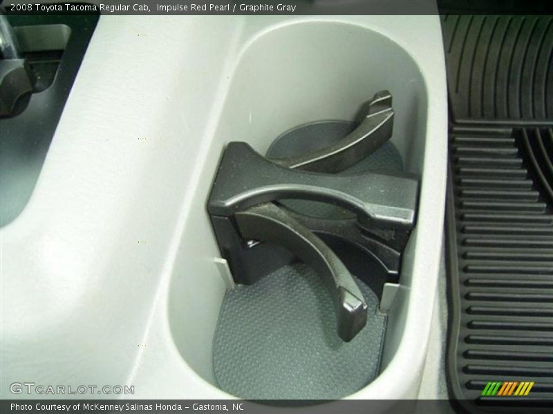 Impulse Red Pearl / Graphite Gray 2008 Toyota Tacoma Regular Cab