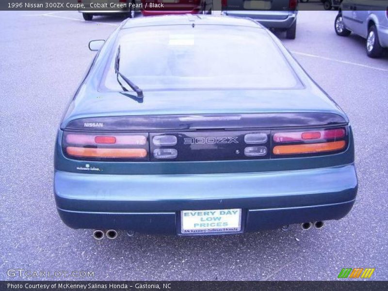 Cobalt Green Pearl / Black 1996 Nissan 300ZX Coupe