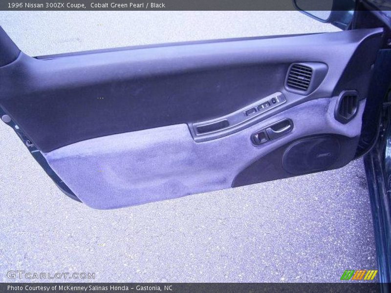 Cobalt Green Pearl / Black 1996 Nissan 300ZX Coupe