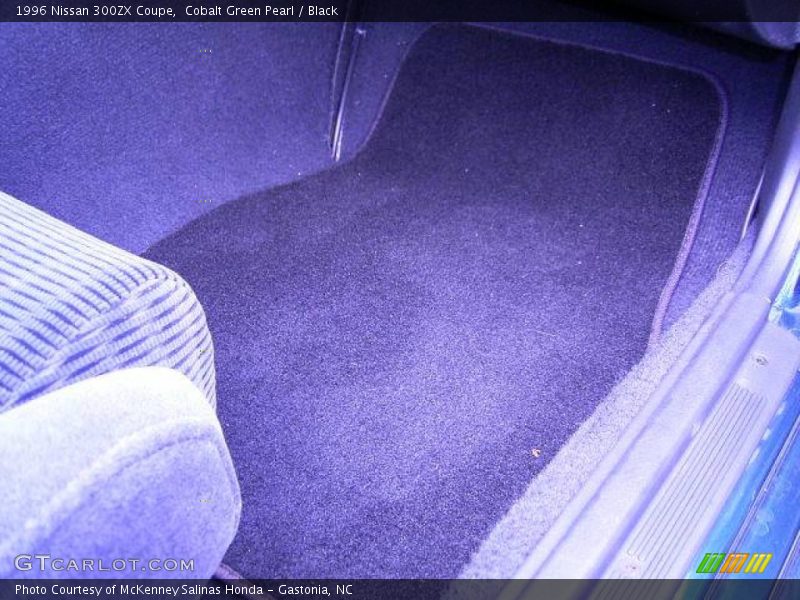Cobalt Green Pearl / Black 1996 Nissan 300ZX Coupe