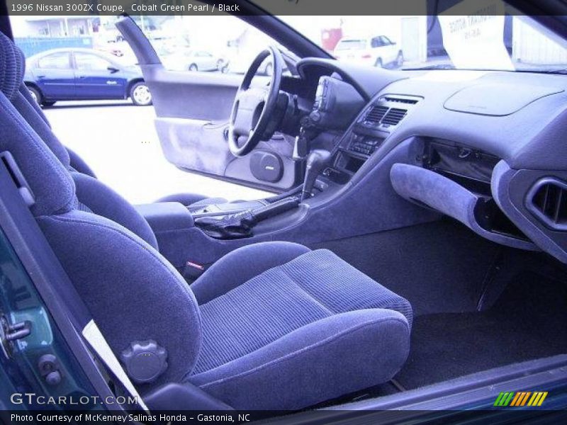 Cobalt Green Pearl / Black 1996 Nissan 300ZX Coupe