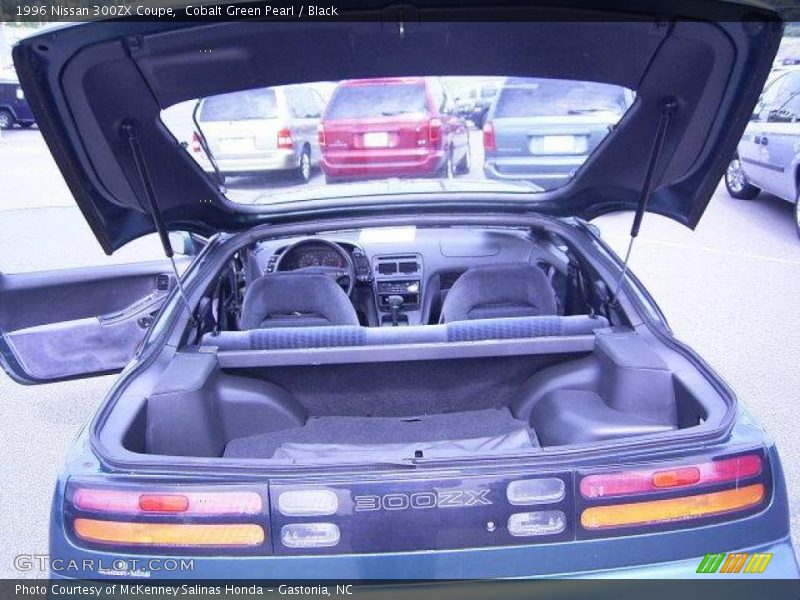 Cobalt Green Pearl / Black 1996 Nissan 300ZX Coupe