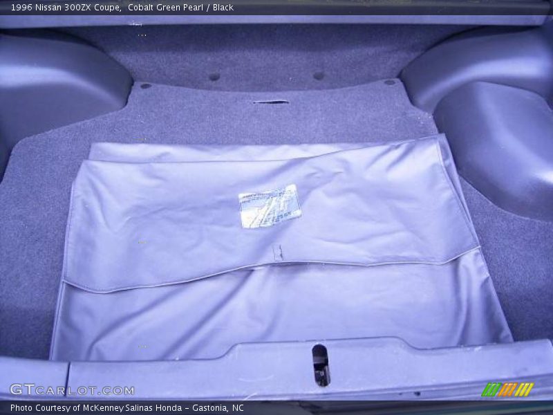 Cobalt Green Pearl / Black 1996 Nissan 300ZX Coupe