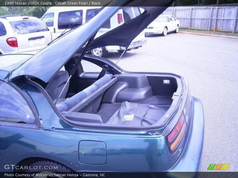 Cobalt Green Pearl / Black 1996 Nissan 300ZX Coupe