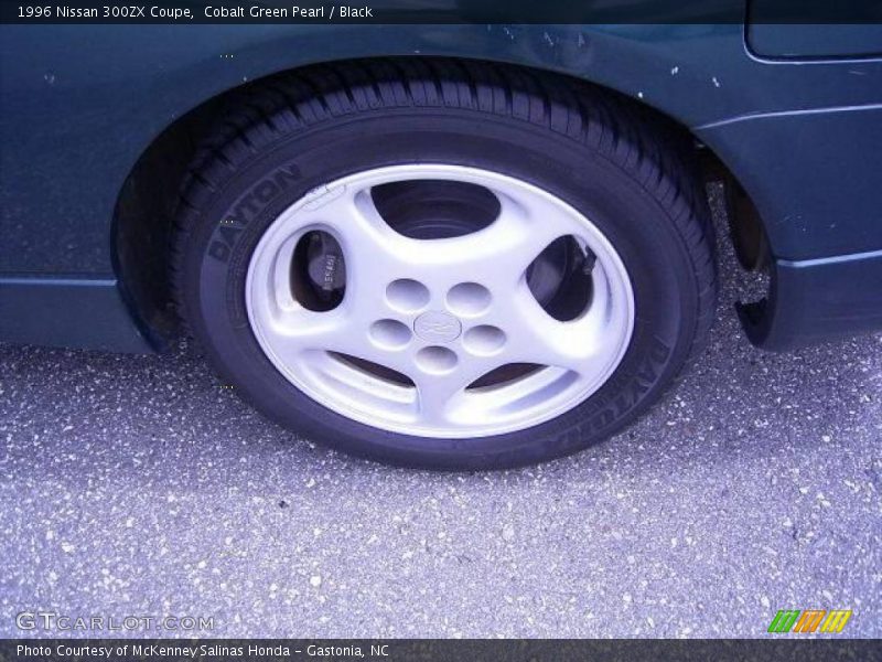 Cobalt Green Pearl / Black 1996 Nissan 300ZX Coupe