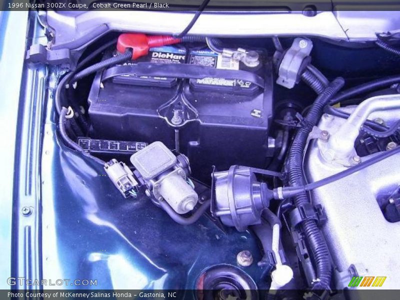 Cobalt Green Pearl / Black 1996 Nissan 300ZX Coupe