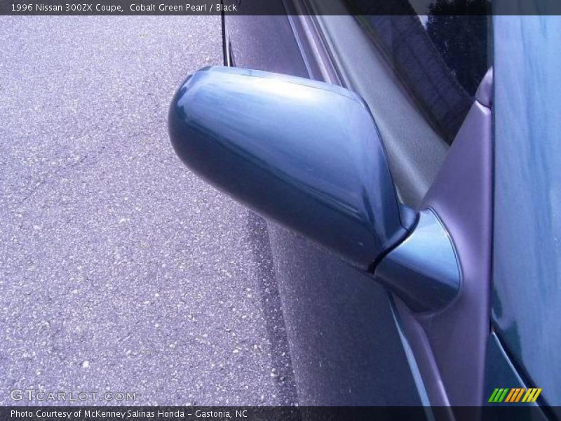 Cobalt Green Pearl / Black 1996 Nissan 300ZX Coupe