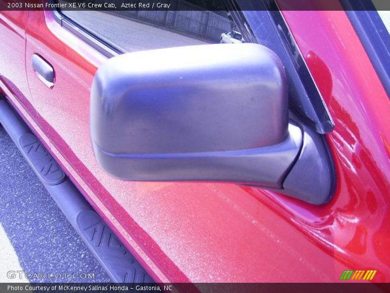 Aztec Red / Gray 2003 Nissan Frontier XE V6 Crew Cab