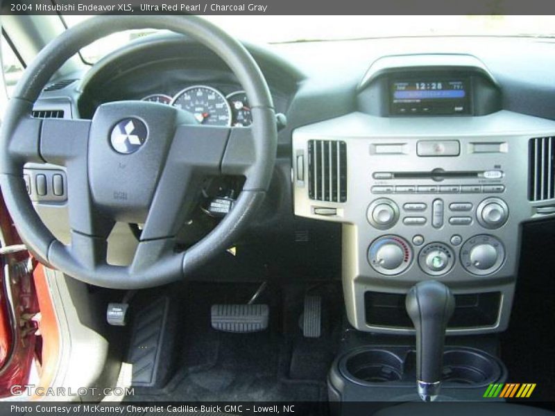 Ultra Red Pearl / Charcoal Gray 2004 Mitsubishi Endeavor XLS