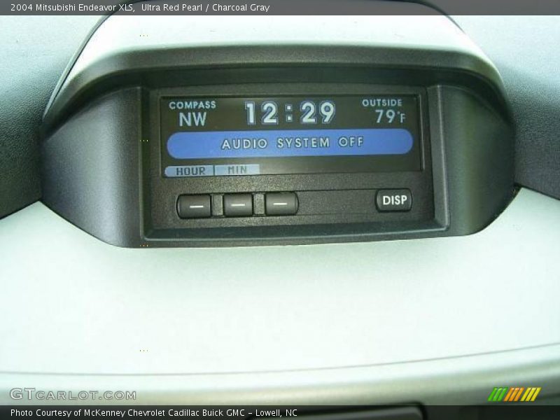 Ultra Red Pearl / Charcoal Gray 2004 Mitsubishi Endeavor XLS