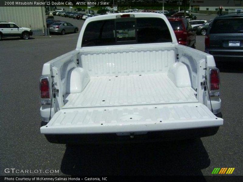 Arctic White / Slate 2008 Mitsubishi Raider LS Double Cab