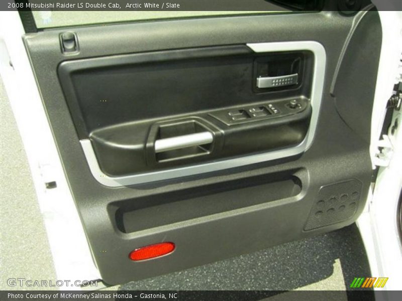 Arctic White / Slate 2008 Mitsubishi Raider LS Double Cab