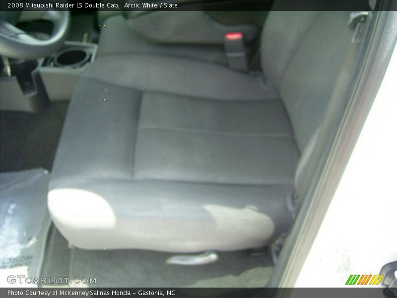 Arctic White / Slate 2008 Mitsubishi Raider LS Double Cab
