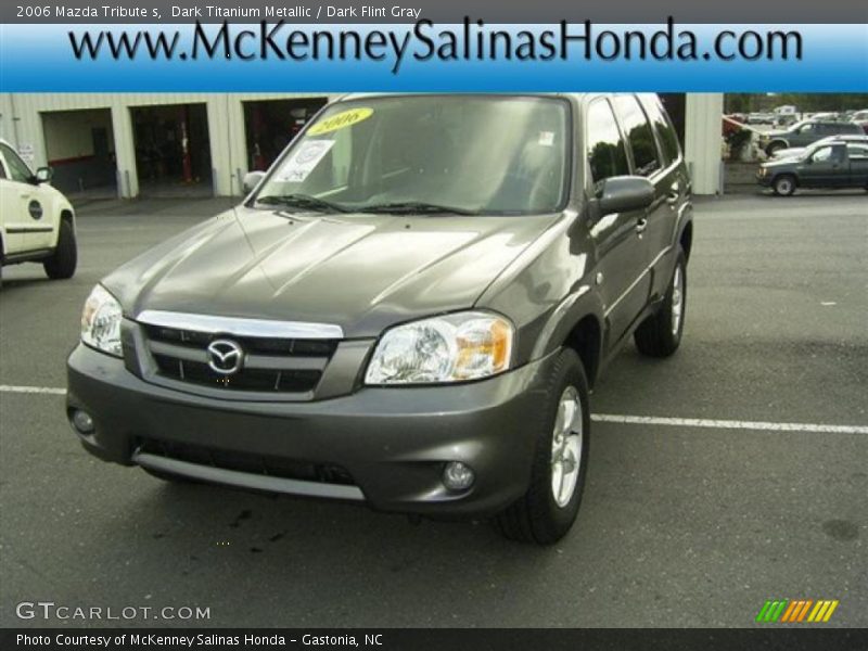 Dark Titanium Metallic / Dark Flint Gray 2006 Mazda Tribute s