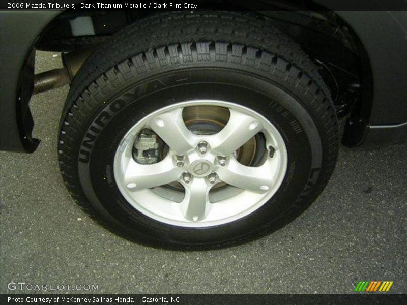 Dark Titanium Metallic / Dark Flint Gray 2006 Mazda Tribute s