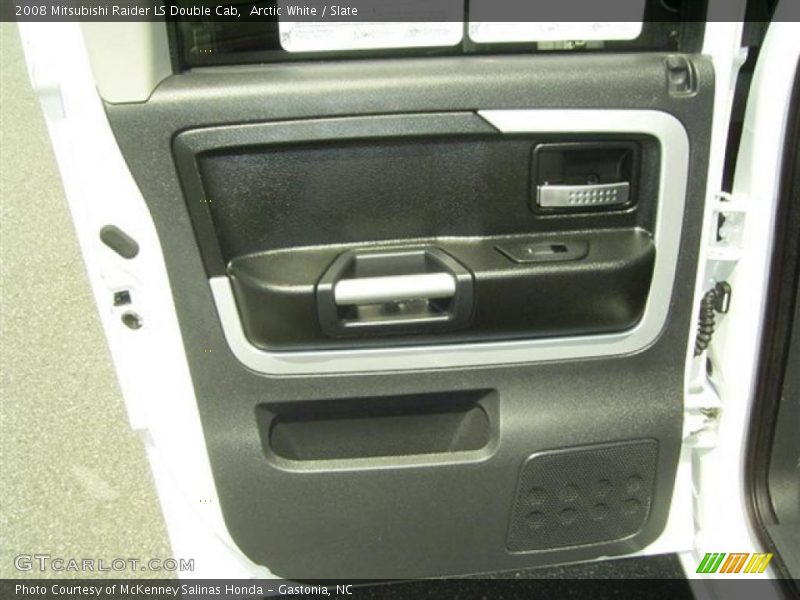 Arctic White / Slate 2008 Mitsubishi Raider LS Double Cab