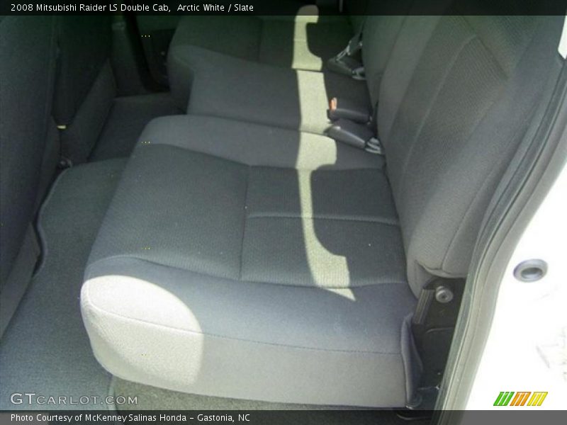 Arctic White / Slate 2008 Mitsubishi Raider LS Double Cab